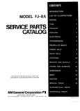 Previous Page - Model FJ-8A Service Parts Catalog September 1975