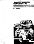 Previous Page - Technical Service Manual January 1975